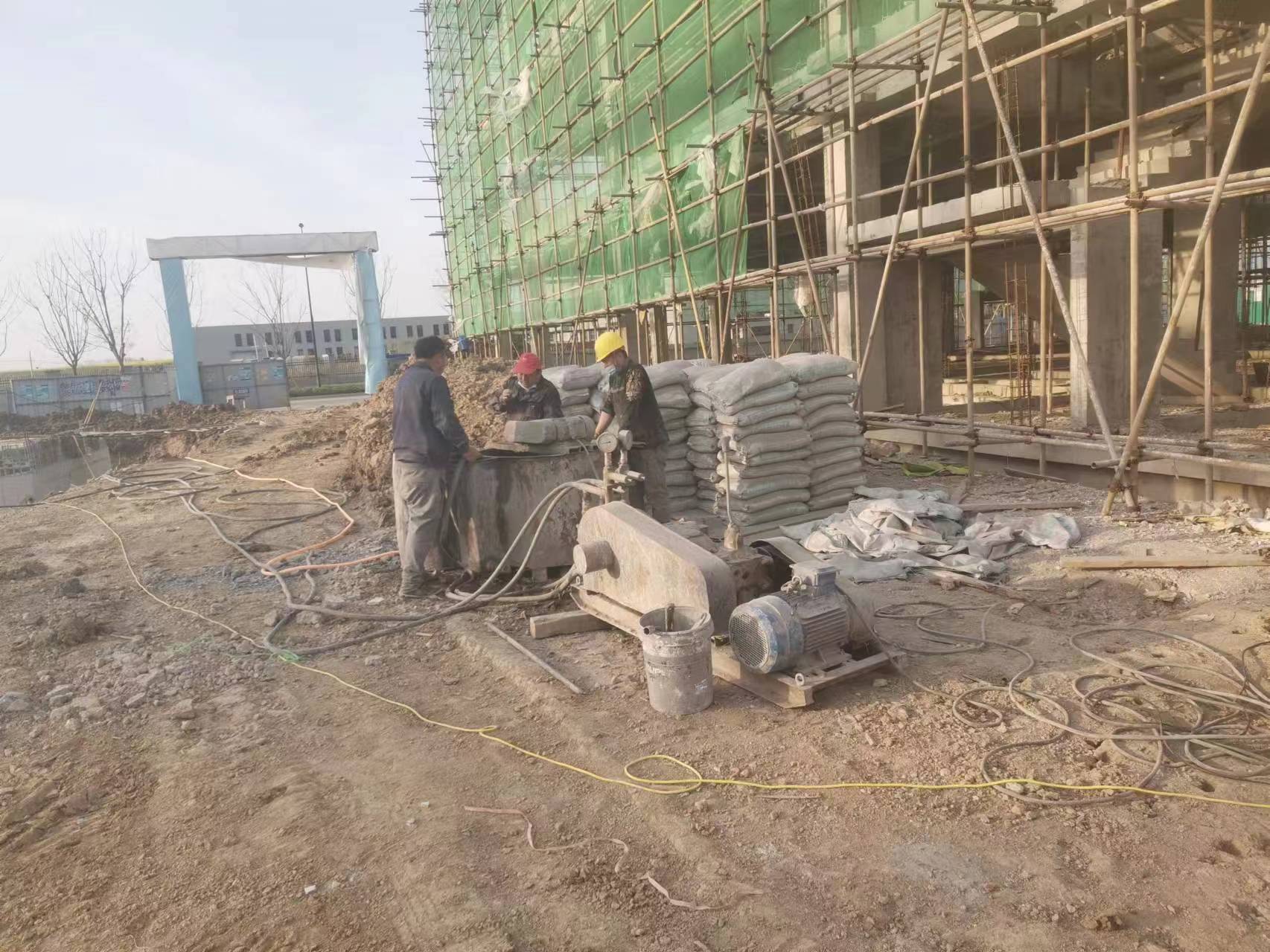 元阳别墅下沉注浆